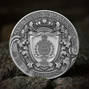 2 oz Silbermünze Don Quixote, Niue ( T&S | Auflage: 500)