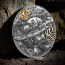 2 oz Silbermünze Don Quixote, Niue ( T&S | Auflage: 500)