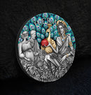 Hera – 2 oz .999 Silbermünze, Niue 2025 (T&S Coin, | Auflage: 500 | Antique Finish)