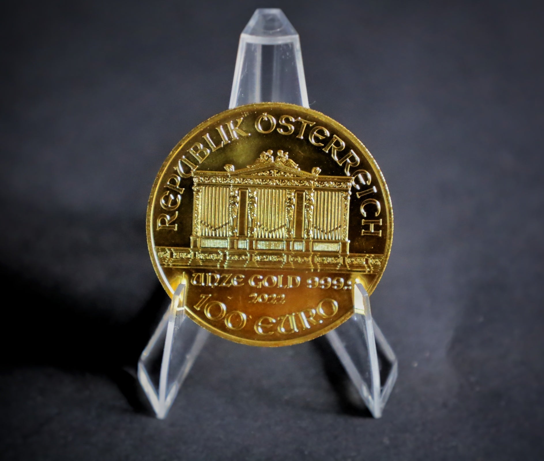 1 Unze Gold Wiener Philharmoniker 2022 – Österreich (999,9 | Münze Österreich)