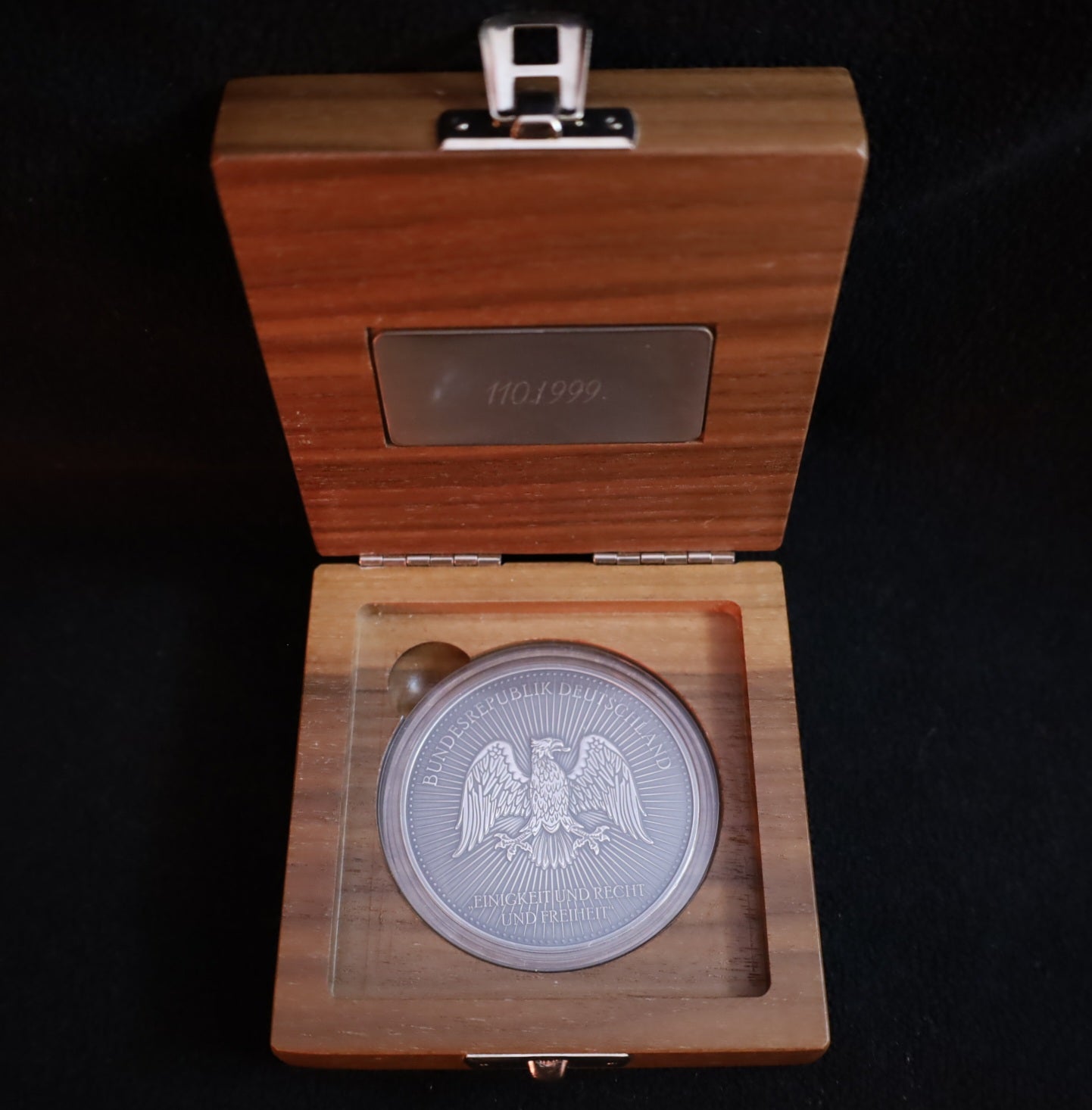 5 oz Silbermedaille Einigkeit und Recht und Freiheit limitierte Auflage 999 Stück