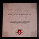10er Münzset – Battleships of World War II (Farbedition | Auflage: 5.000 | Swiss Castell Mint)