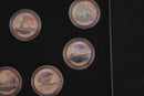 10er Münzset – Battleships of World War II (Farbedition | Auflage: 5.000 | Swiss Castell Mint)