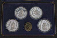 Masterpieces-Serie Schiffsmotive Set Silver 2002