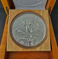 1 kg Silbermünze Libertad 2009 – Mexiko (inkl. Box & Zertifikat)