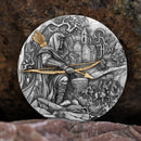 2 oz Silbermünze Robin Hood, Kamerun 2024 ( T&S | Auflage: 500)
