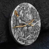 2 oz Silbermünze Robin Hood, Kamerun 2024 ( T&S | Auflage: 500)