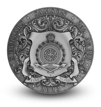 2 oz Silbermünze Samson, Niue 2023 ( T&S | Auflage: 500)