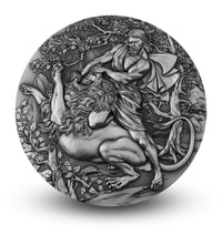 2 oz Silbermünze Samson, Niue 2023 ( T&S | Auflage: 500)