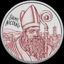 20 Franken Silbermünze "Sankt Nikolaus" 2024 (Polierte Platte  | farbig | limitiert)