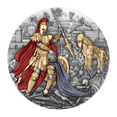 2 oz Silbermünze Troya 2024 – Niue (T&S | Auflage: 500 | .999 Feinsilber)