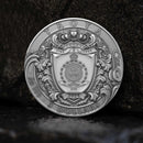 2 oz Silbermünze Troya 2024 – Niue (T&S | Auflage: 500 | .999 Feinsilber)
