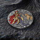 2 oz Silbermünze Troya 2024 – Niue (T&S | Auflage: 500 | .999 Feinsilber)