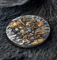 2 oz Silbermünze Vikings, Niue 2024 ( T&S | Auflage: 500)
