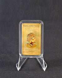 1 Unze Gold Münzbarren Rectangular Dragon 2019 – Perth Mint