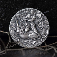 2 oz Silbermünze Samson, Niue 2023 ( T&S | Auflage: 500)