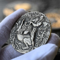 2 oz Silbermünze Samson, Niue 2023 ( T&S | Auflage: 500)