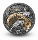 2 oz Silbermünze Fortuna, Niue 2023 ( T&S | Auflage: 500)