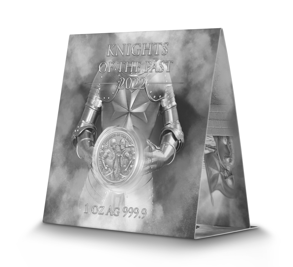 1 oz Silbermünze Knights of the Past 2022 (BU | Auflage: 15.000)